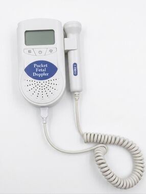 Jumper JPD-100S6 Fetal Doppler Baby Heartbeat Monitor LCD Portable Prenatal